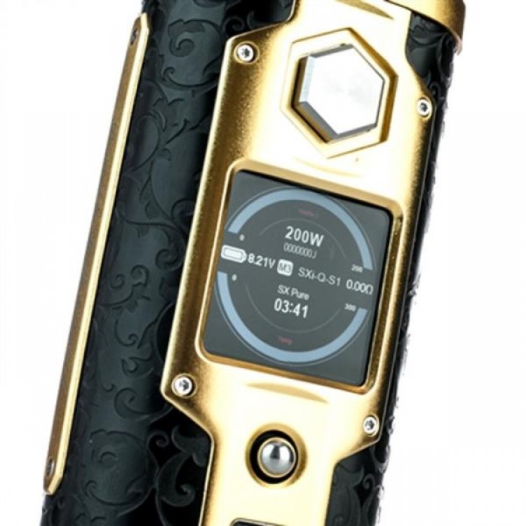 SX Mini G Class SX550J-L Luxury Golden 200W Vape MOD